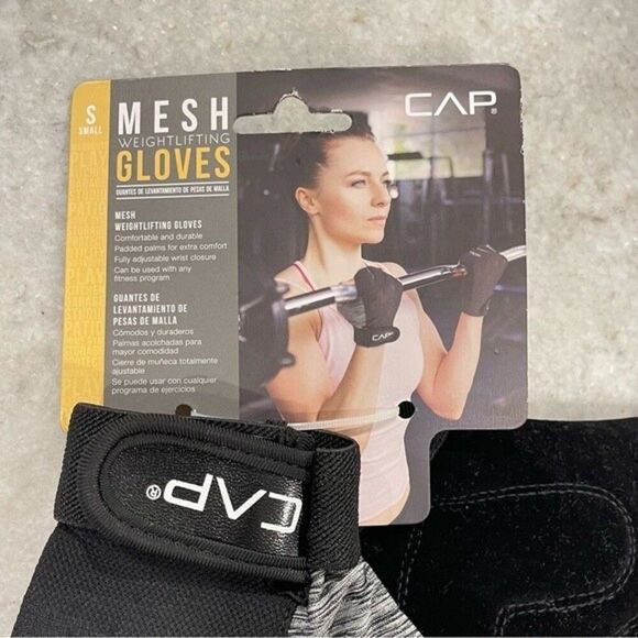 CAP Mesh Weightlifting Gloves Women’s Small NWT - Picture 2 of 4